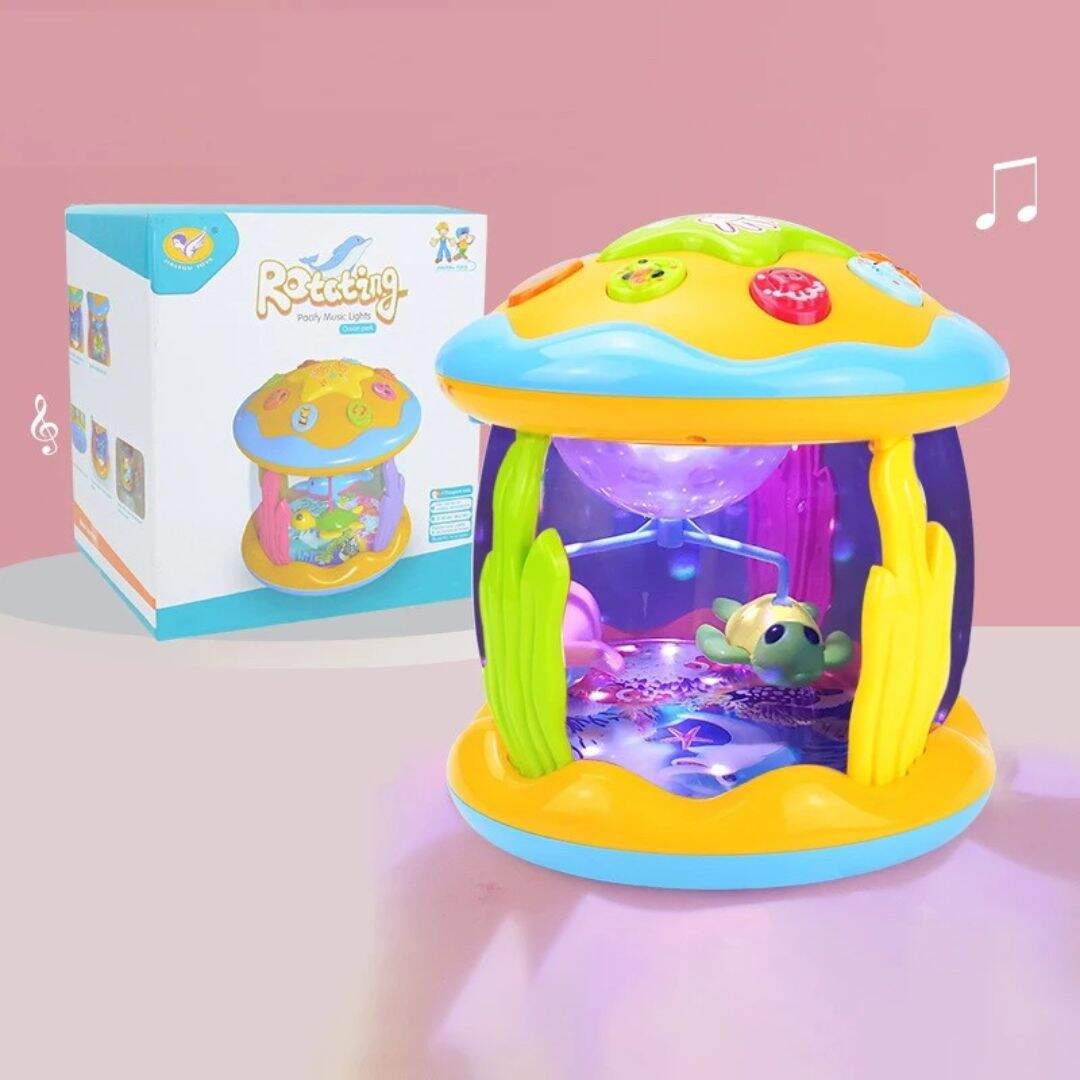 Veilleuse musicale bébé projection étoile au plafond - Choupinoo