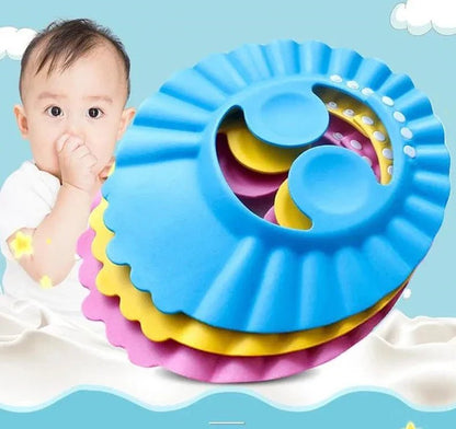 Visière chapeau pour douche bébé I ShampooCap™ - Choupinoo